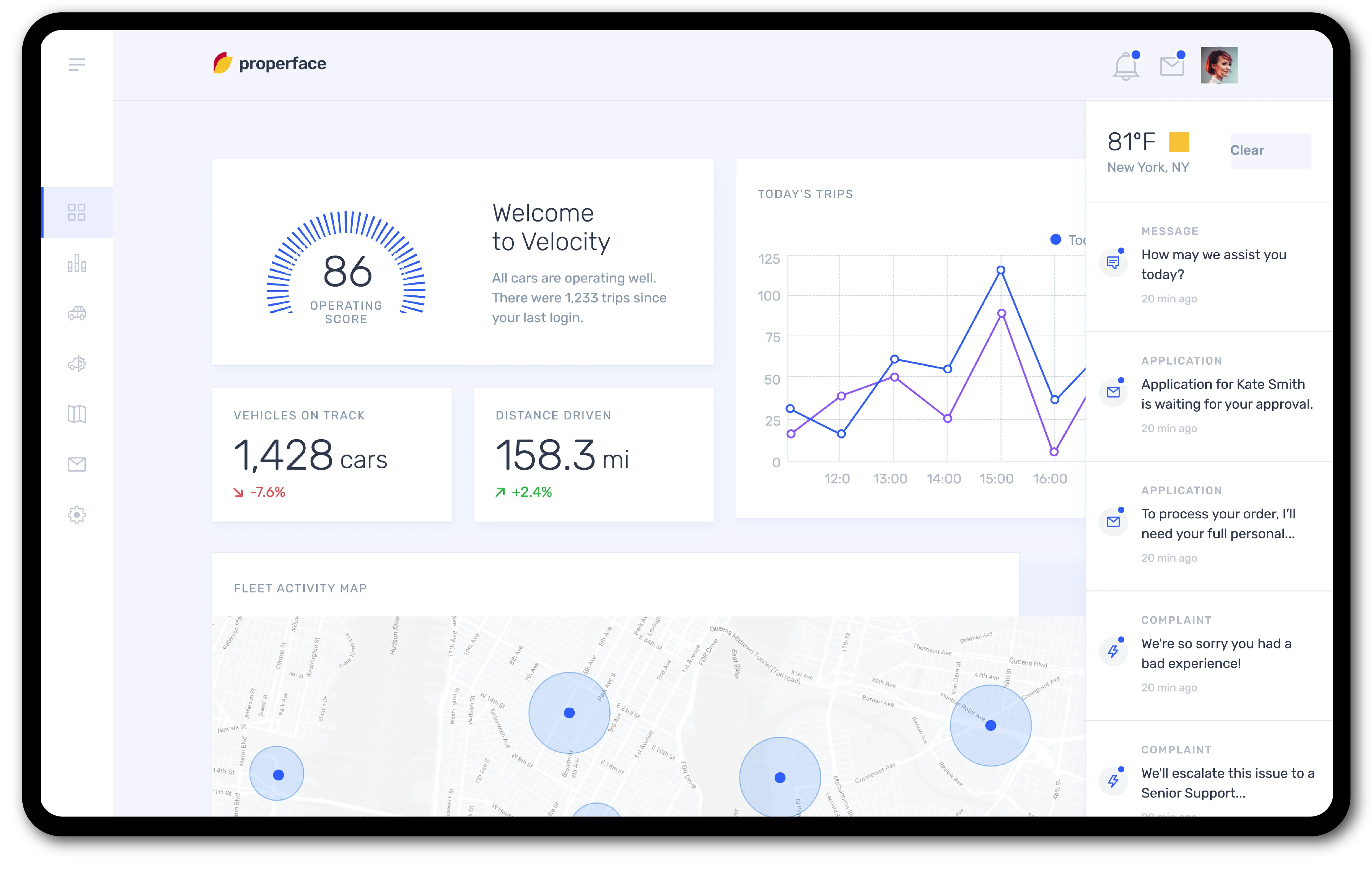 A Smart Delivery Management System — product screenshot 2
