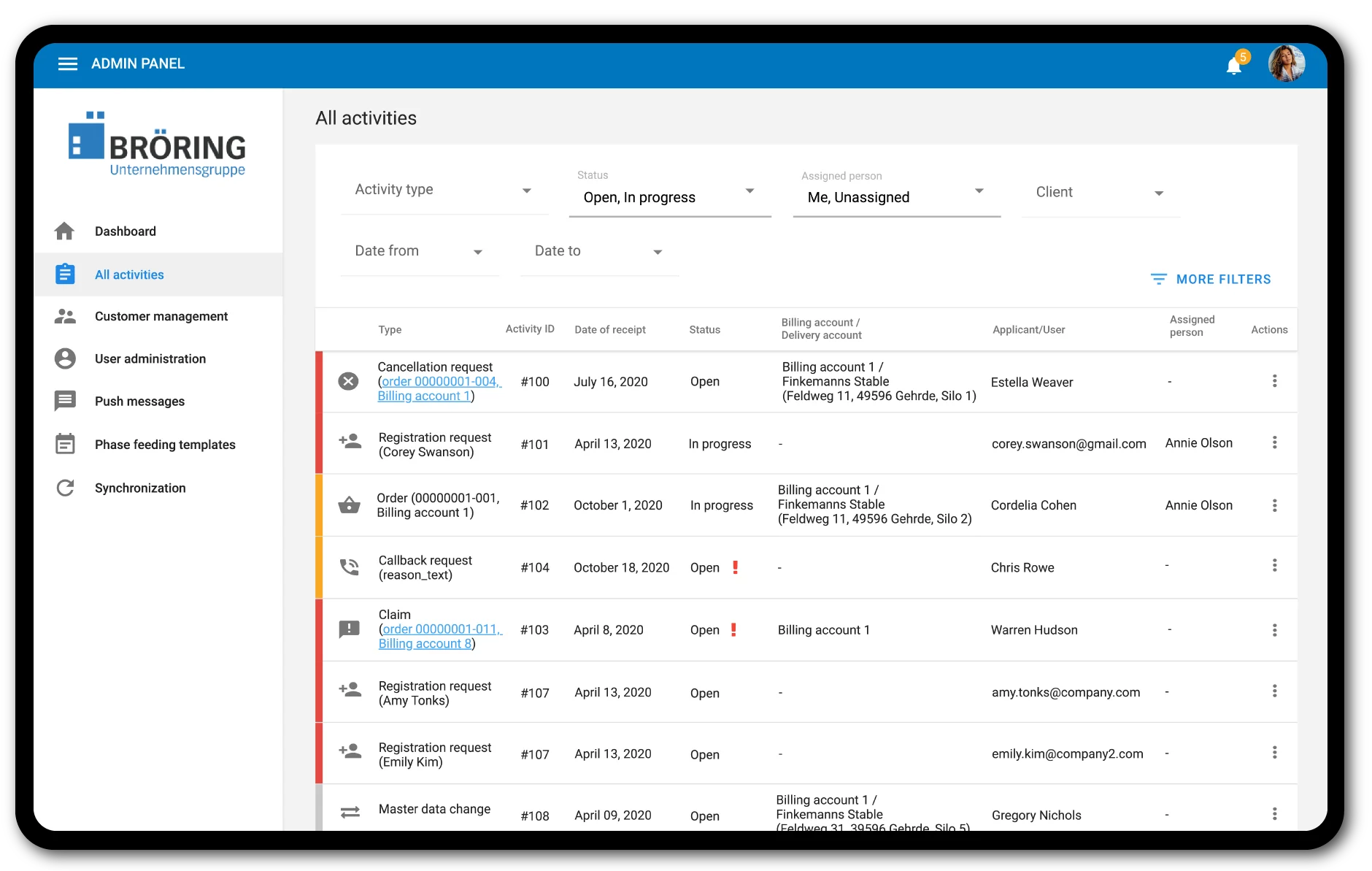 A Custom Animal Food Sales App — product screenshot 3
